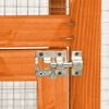 vidaXL Rabbit Hutch 140x63x120 cm Solid Firwood