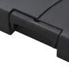 vidaXL Garden Parasol with Portable Base Anthracite