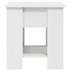 vidaXL Coffee Table White 101x49x52 cm Engineered Wood