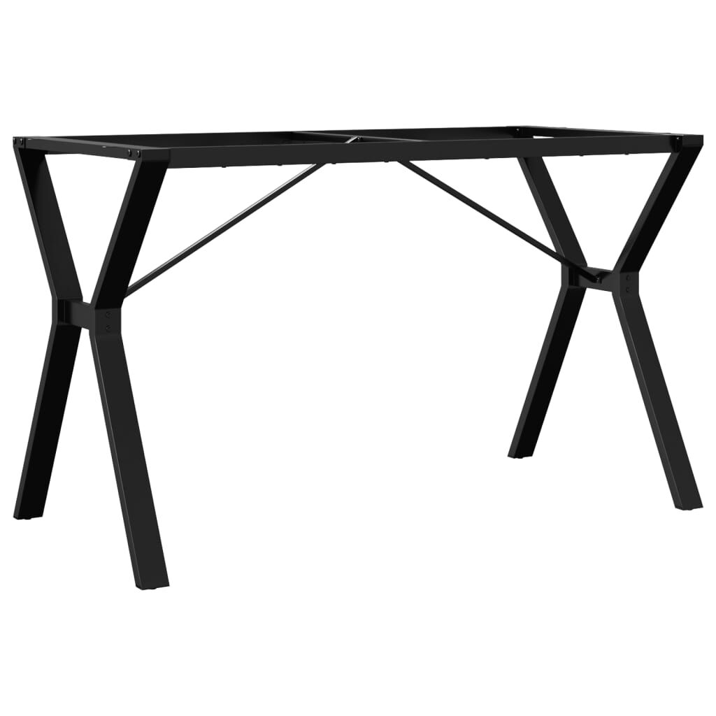vidaXL Dining Table Legs Y-Frame 120x60x73 cm Steel