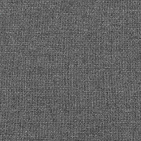 vidaXL Recliner Chair Dark Grey Fabric
