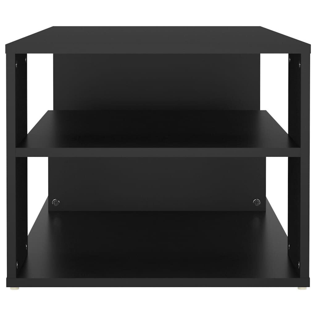vidaXL Coffee Table Black 100x50x40 cm Engineered Wood