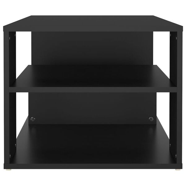 vidaXL Coffee Table Black 100x50x40 cm Engineered Wood