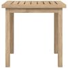 vidaXL Side Table 45x45x45 cm Solid Wood Teak
