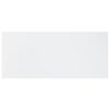 vidaXL Bookshelf Boards 4 pcs High Gloss White 100x50x1.5 cm Engineered Wood