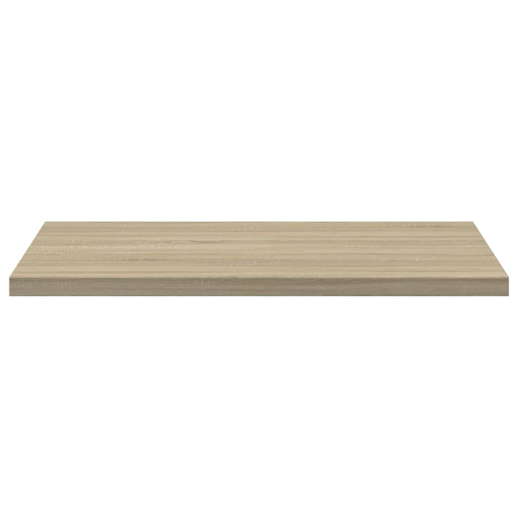 vidaXL Bookshelf Boards 4 pcs Sonoma Oak 40x40x1.5 cm Engineered Wood