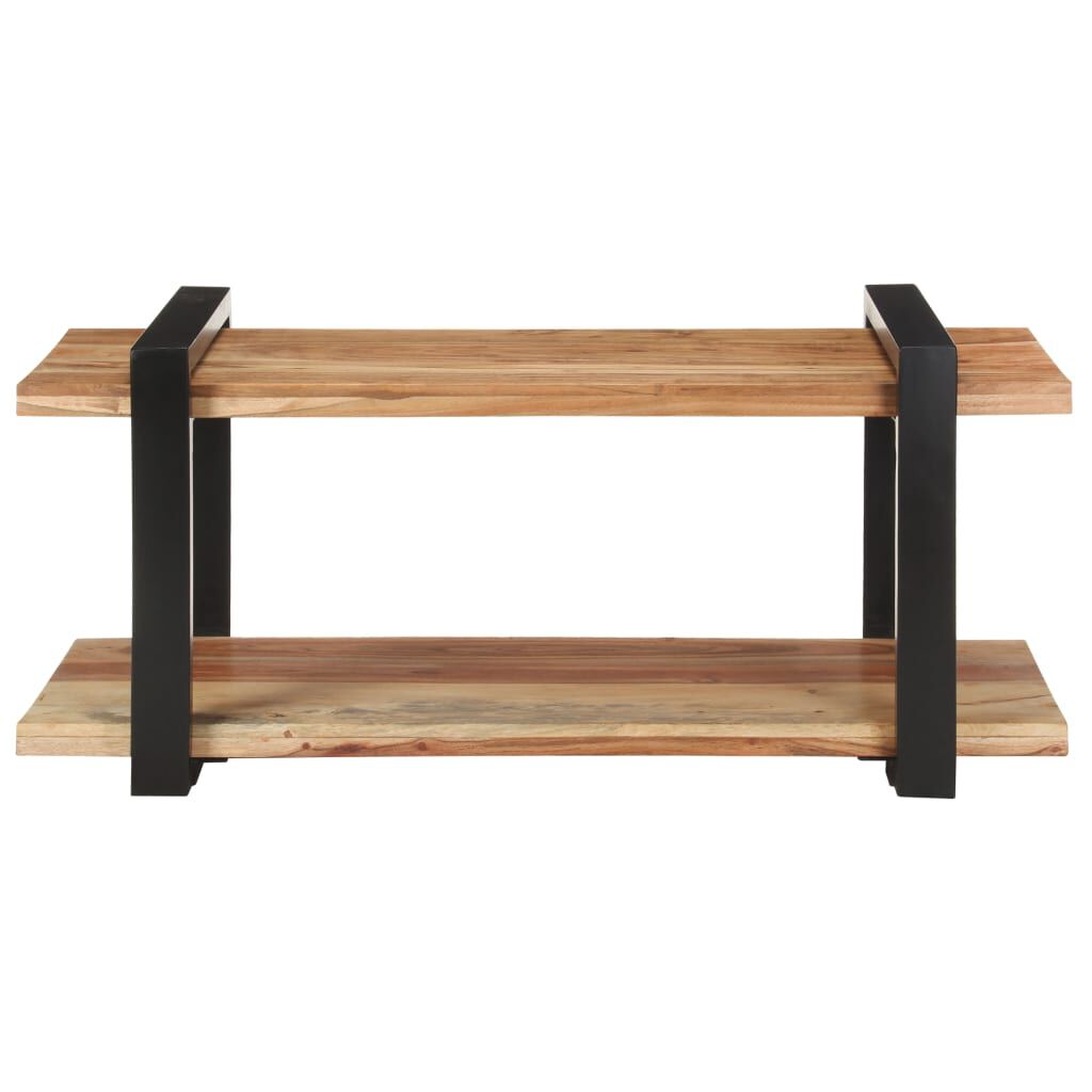 vidaXL TV Cabinet 90x40x40 cm Solid Acacia Wood