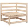 vidaXL 6 Piece Garden Sofa Set Solid Wood Pine