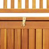 vidaXL Garden Storage Bench 120 cm Solid Acacia Wood