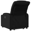 vidaXL Electric Stand up Massage Recliner Chair Black Faux Leather