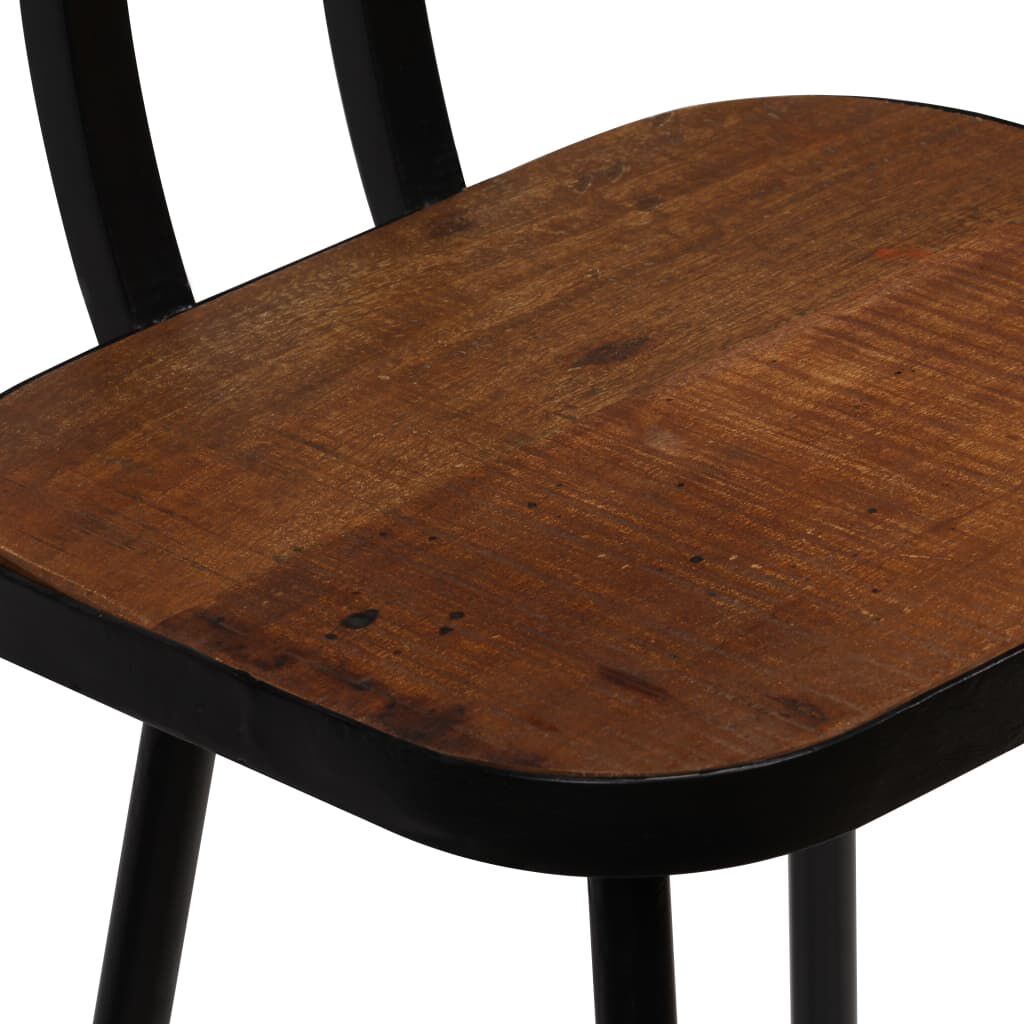 vidaXL Bar Set 3 Piece Solid Reclaimed Wood
