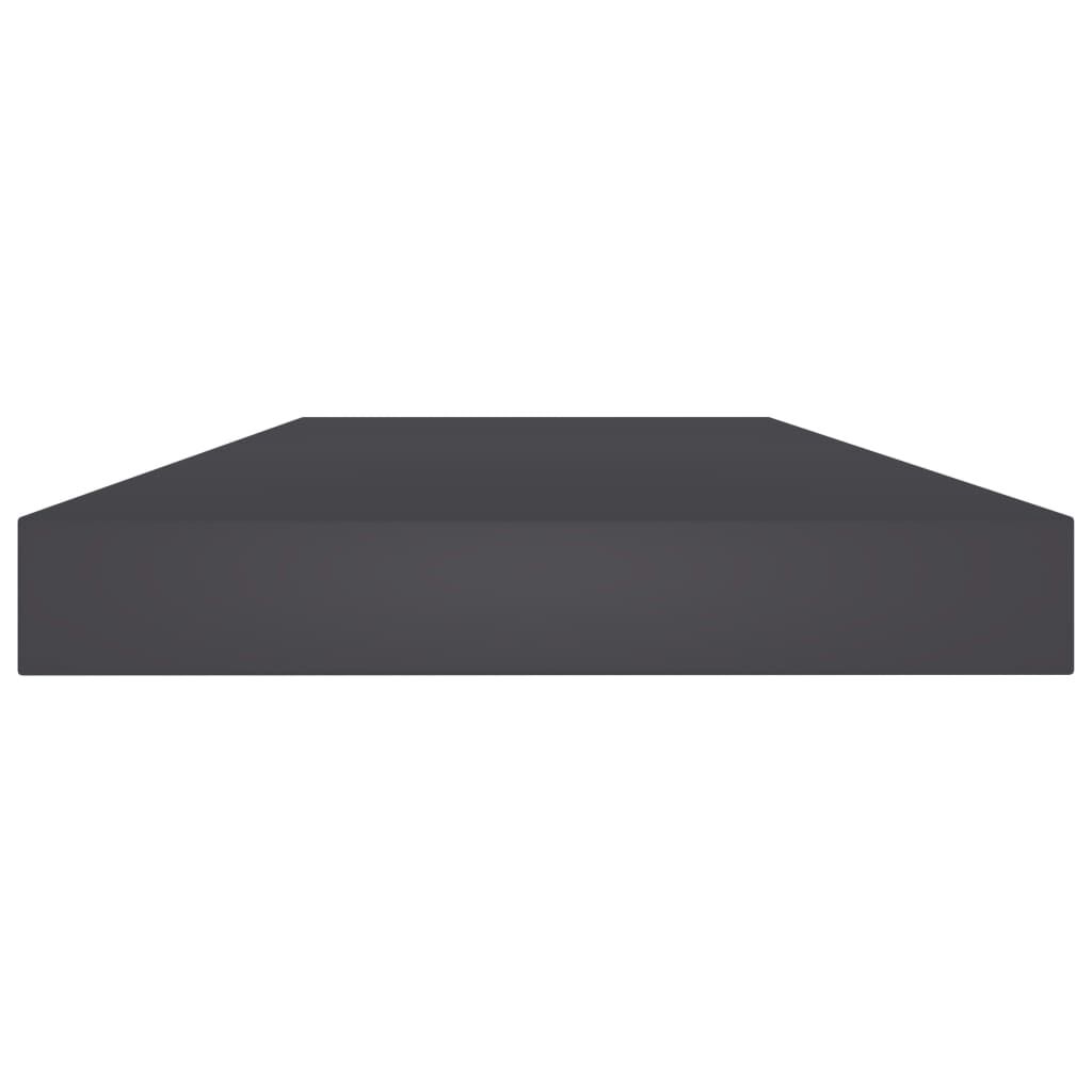 vidaXL Bookshelf Boards 4 pcs Grey 40x10x1.5 cm Engineered Wood