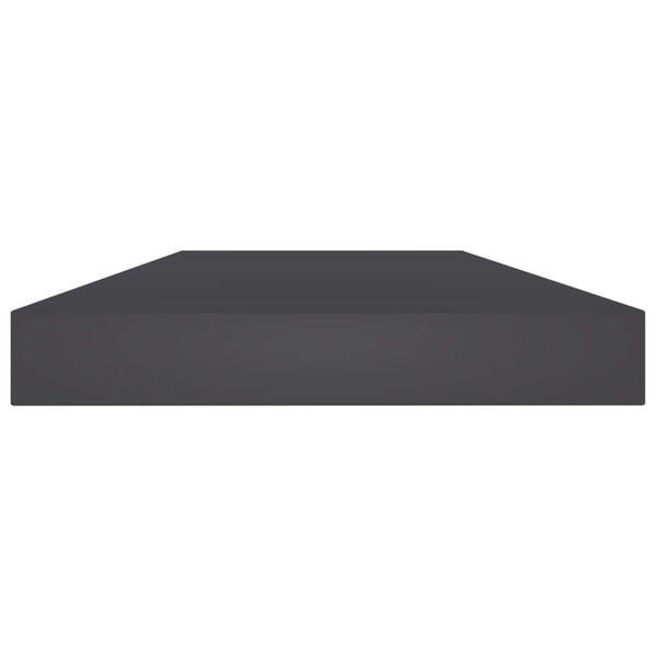 vidaXL Bookshelf Boards 4 pcs Grey 40x10x1.5 cm Engineered Wood