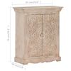 vidaXL Sideboard 65x30x75 cm Solid Mango Wood