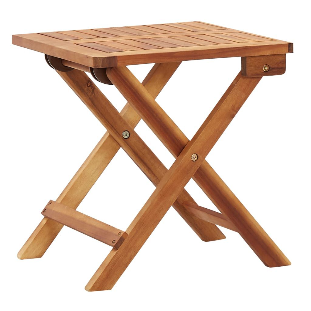 vidaXL Sun Lounger with Table Poly Rattan and Solid Acacia Wood