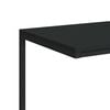 vidaXL Side Table Black 55x35x66 cm Engineered Wood