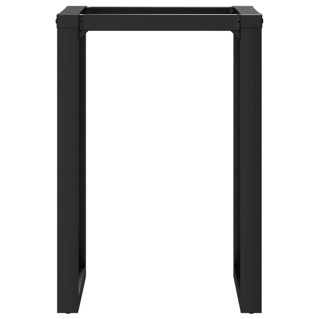 vidaXL Dining Table Legs O-Frame 50x40x73 cm Steel