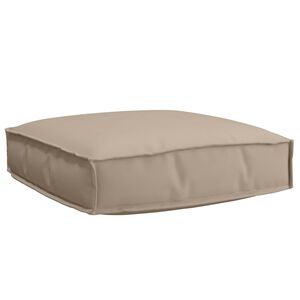 vidaXL Cushion Taupe 60 x 60 x 12 cm Oxford Fabric