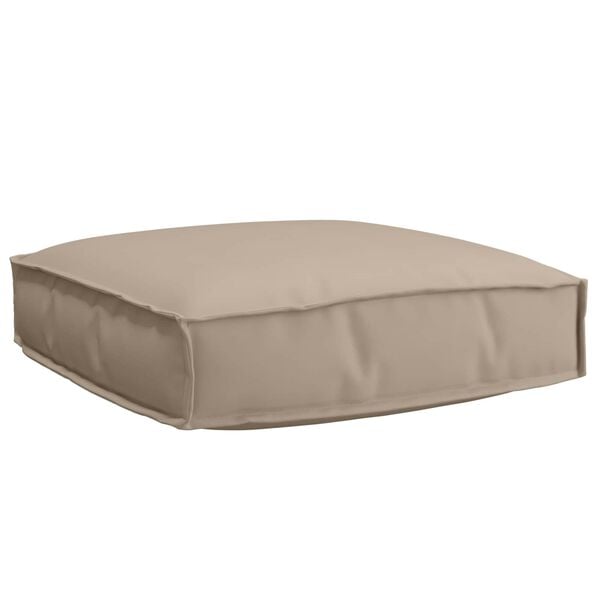 vidaXL Cushion Taupe 60 x 60 x 12 cm Oxford Fabric