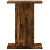 vidaXL Plant Stands 2 pcs Smoked Oak 30x30x40 cm Engineered Wood