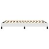 vidaXL Bed Frame without Mattress White Queen Faux Leather (US Only)