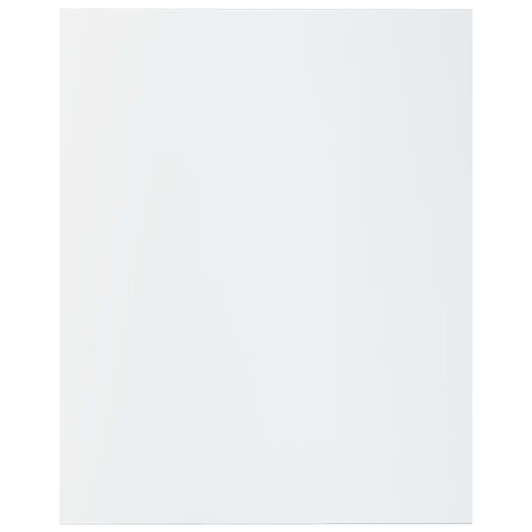 vidaXL Bookshelf Boards 8 pcs High Gloss White 40x50x1.5 cm Engineered Wood