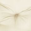vidaXL Garden Bench Cushion Cream White 150x(50+50)x7cm Oxford Fabric