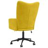vidaXL Relaxing Chair Mustard Yellow Velvet
