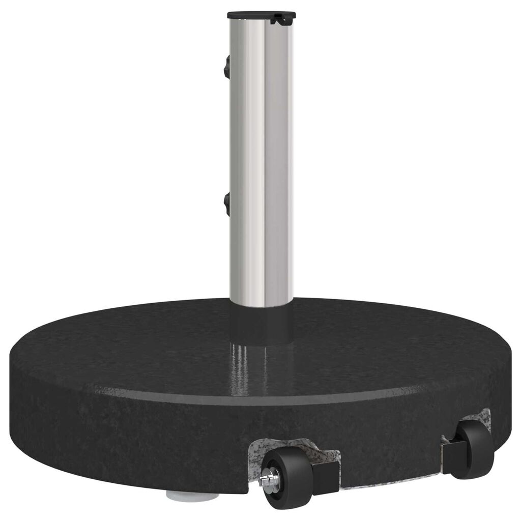 vidaXL Parasol Base Black 45 x 45 x 37.5 cm Granite