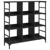vidaXL Sideboard Black 102x32x103,5 cm Engineered Wood
