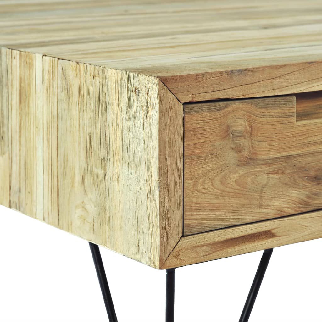 vidaXL Coffee Table 80x80x40 cm Solid Teak