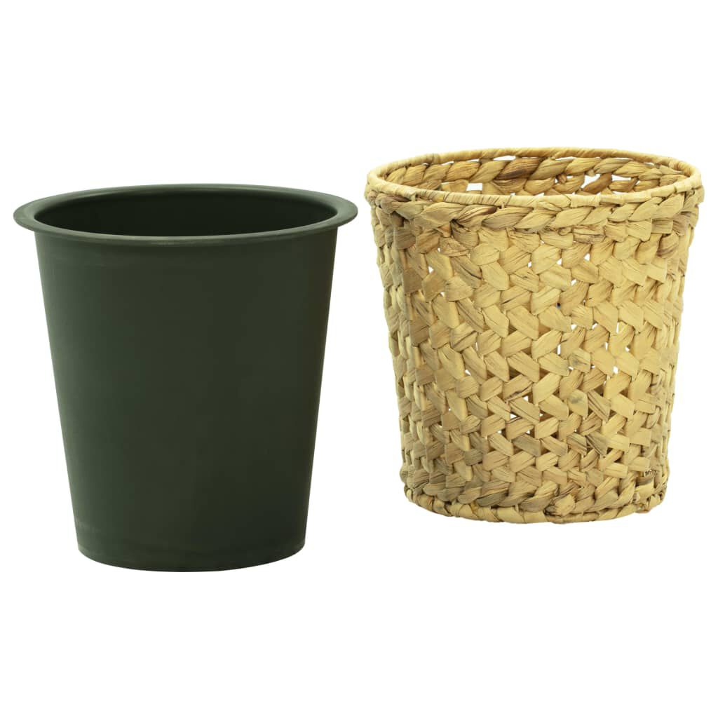 vidaXL 4 Piece Bathroom Set Water Hyacinth