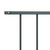 vidaXL Fence Panel Powder-coated Steel 1.63x0.75 m Anthracite
