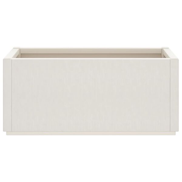 vidaXL Garden Planter Anthracite 36 x 36 x 35 cm Polypropylene