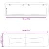 vidaXL Headboard Cushion "Hvar" White 183 cm King Faux Leather