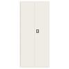 vidaXL File Cabinet White 90x40x200 cm Steel