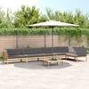 vidaXL 6 Piece Garden Pallet Sofa Set with Cushions Solid Wood Acacia
