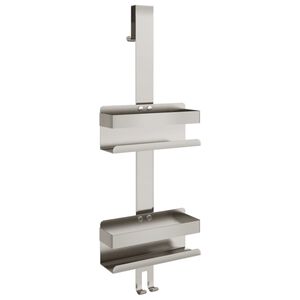 vidaXL Hanging Shower Caddy Brushed 304 Stainless Steel