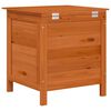 vidaXL Garden Storage Box Brown 50x49x56,5 cm Solid Wood Fir