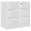 vidaXL Shoe Cabinets 2 pcs White 52.5x30x50 cm