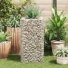 vidaXL Gabion Raised Bed Steel 50x50x100 cm