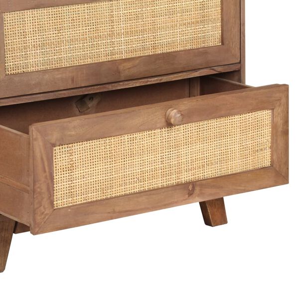 vidaXL Sideboard 61x35x76 cm Solid Mango Wood