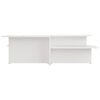 vidaXL Coffee Tables 2 pcs White 111.5x50x33 cm Engineered Wood