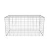vidaXL Gabion Basket Galvanised Steel 100x50x50 cm