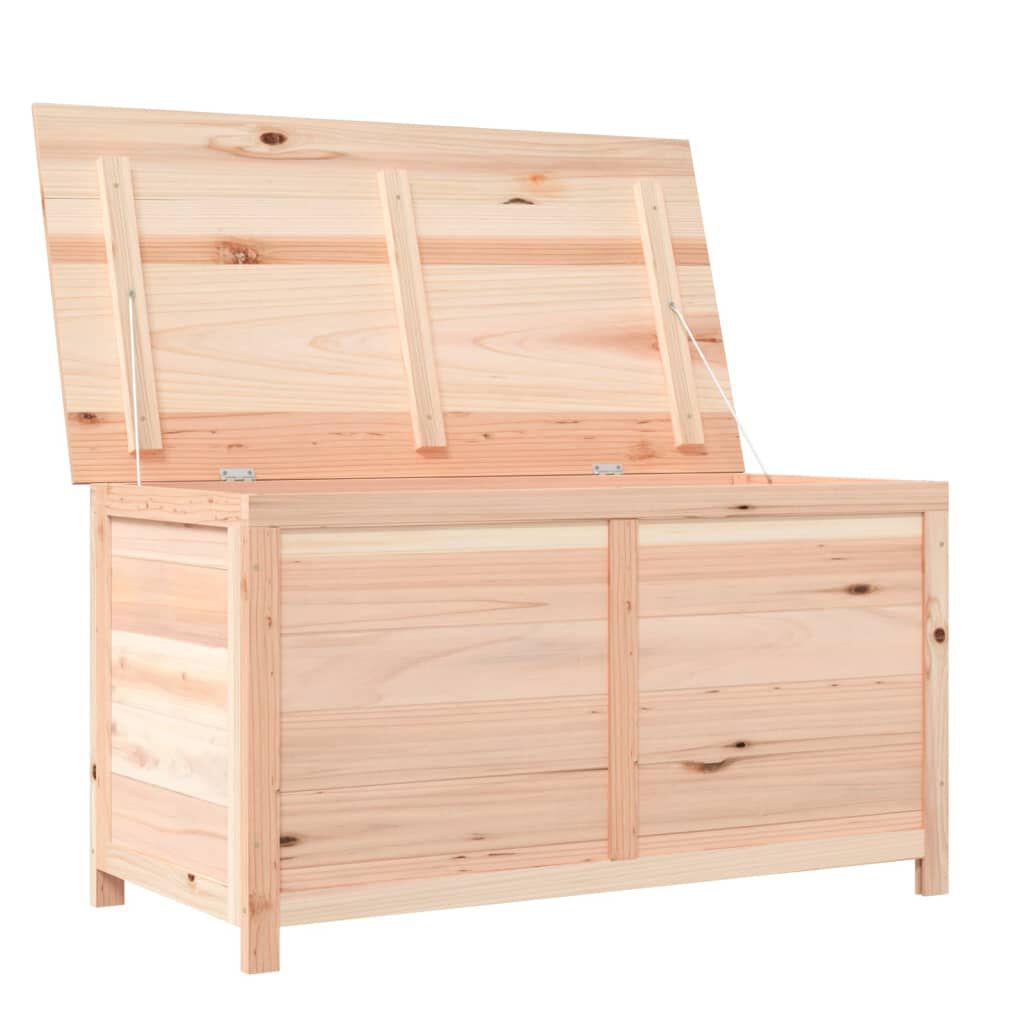vidaXL Outdoor Cushion Box 100x50x56 cm Solid Wood Fir