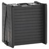 vidaXL Folding Dog Ramp Black 153x40x12.5 cm Plastic