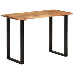 vidaXL Dining Table 110x50x76 cm Solid Wood Acacia