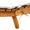 vidaXL Sun Loungers with Cushions 2 pcs Taupe Solid Wood Acacia