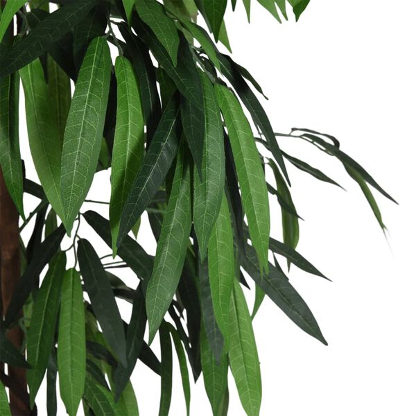 vidaXL Artificial Mango Tree 900 Leaves 180 cm Green