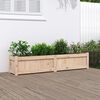 vidaXL Garden Planter 150x31x31 cm Solid Wood Pine